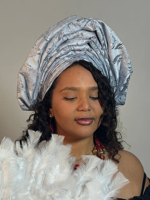 Autogele classique en damas - blanc MEGS