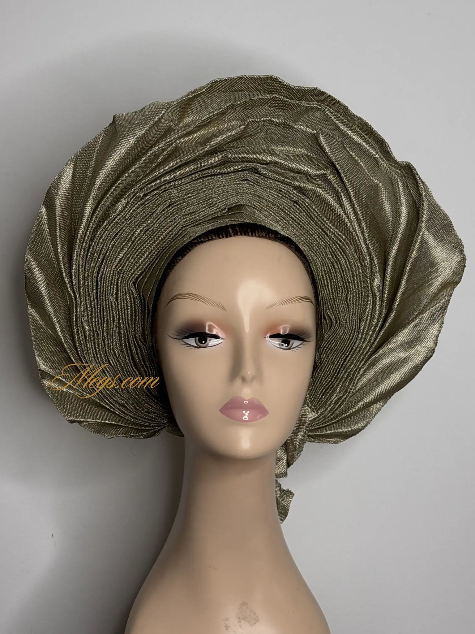 Autogele Large en Aso Oke simple MEGS