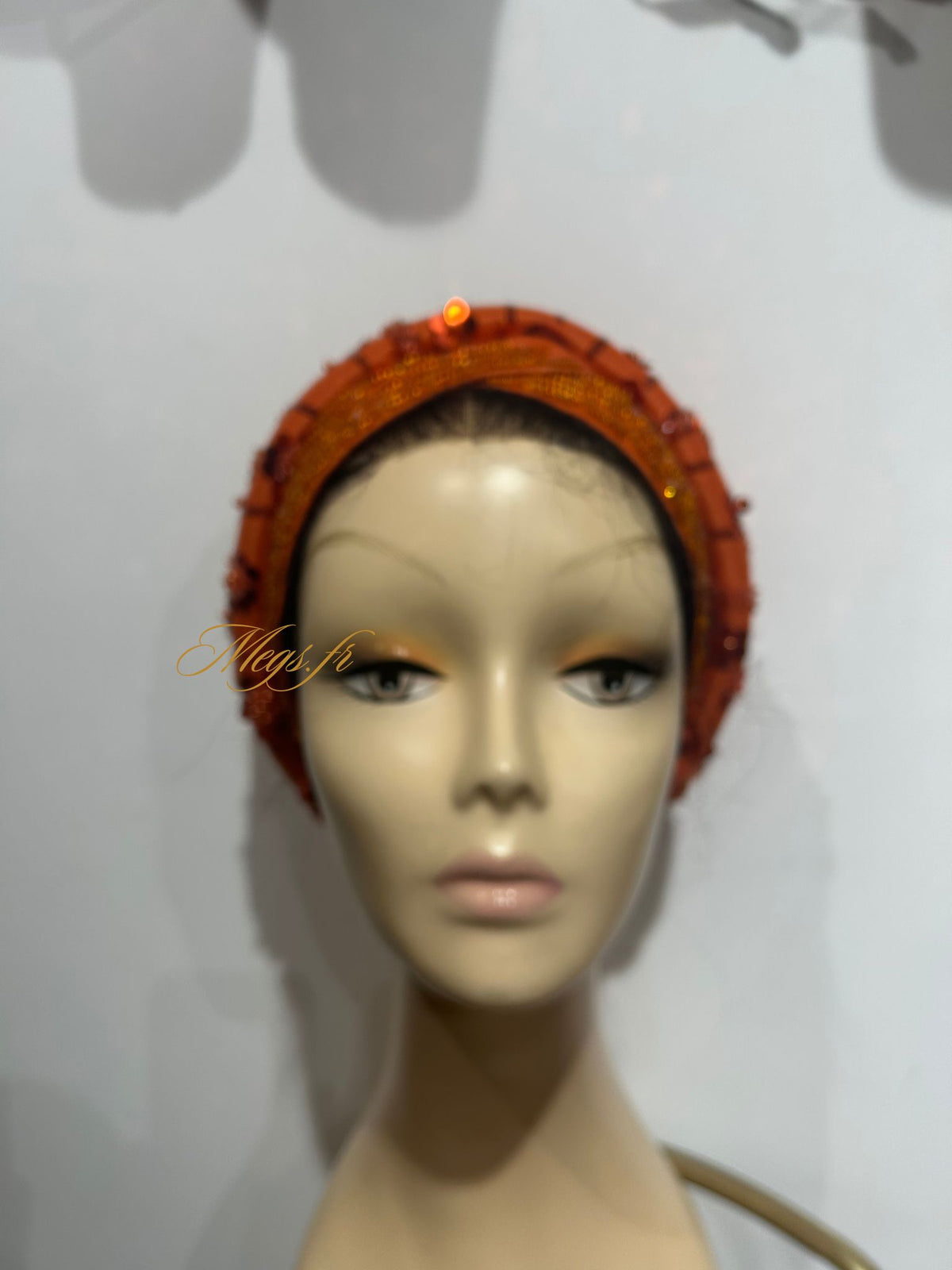 Turban strass médium