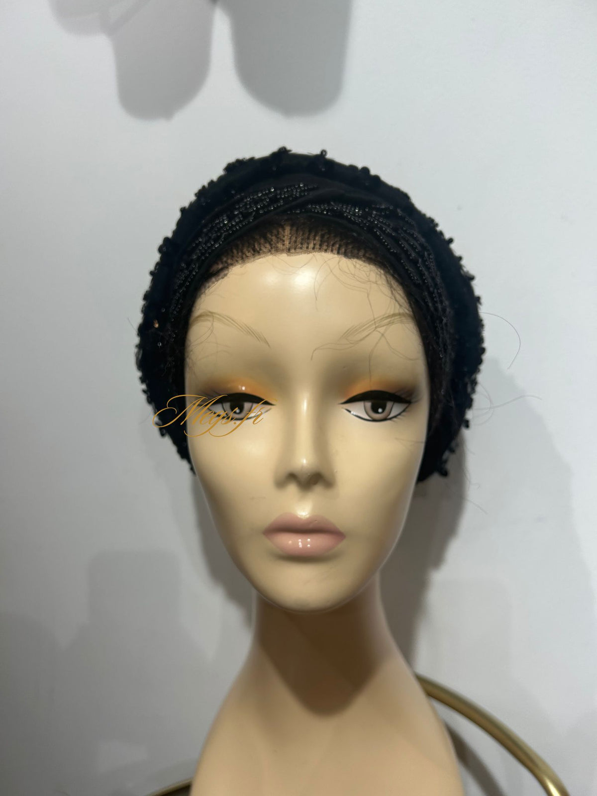 Turban strass médium