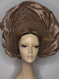 Autogele Large en Aso Oke simple MEGS
