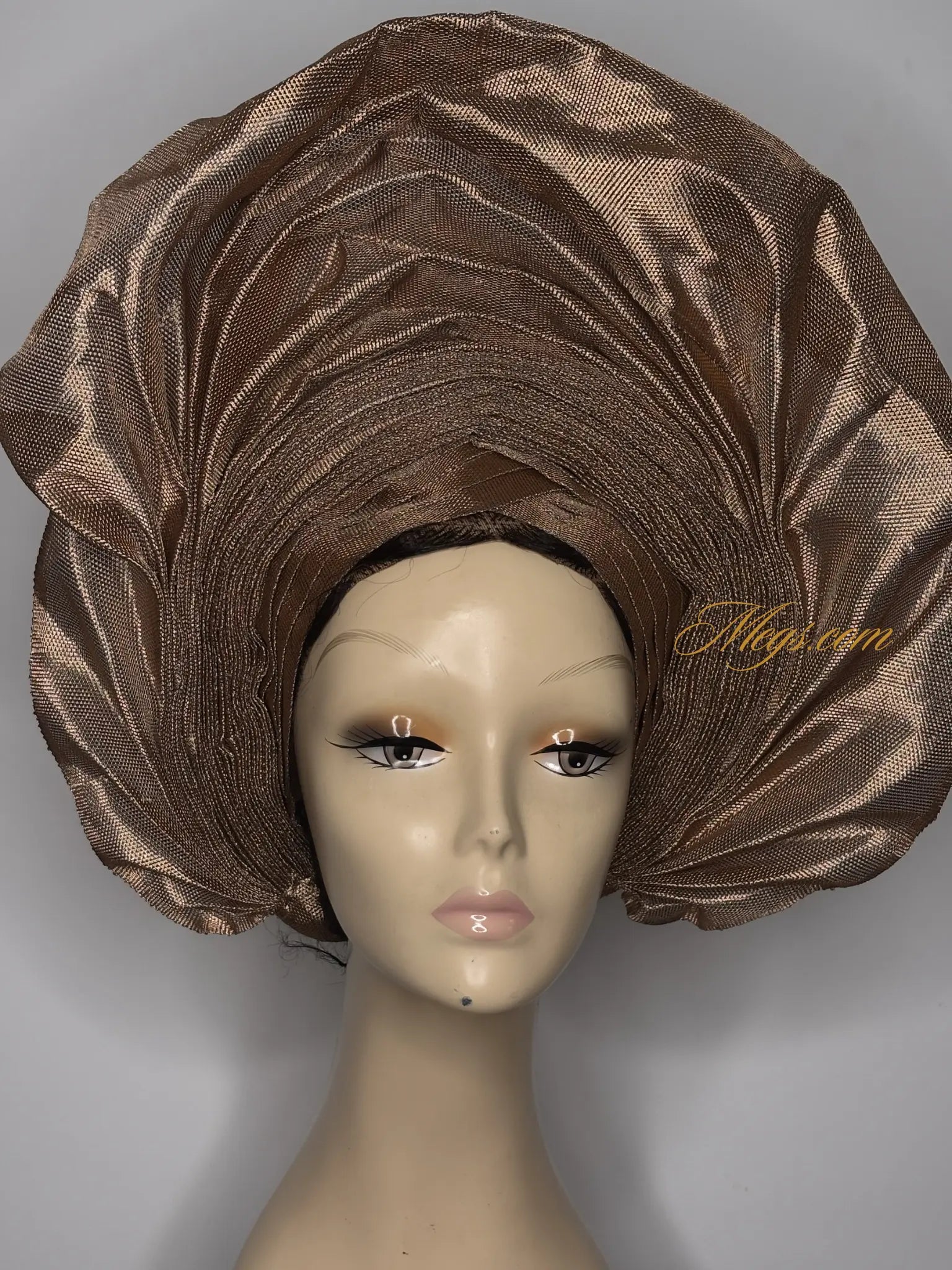 Autogele Large en Aso Oke simple MEGS