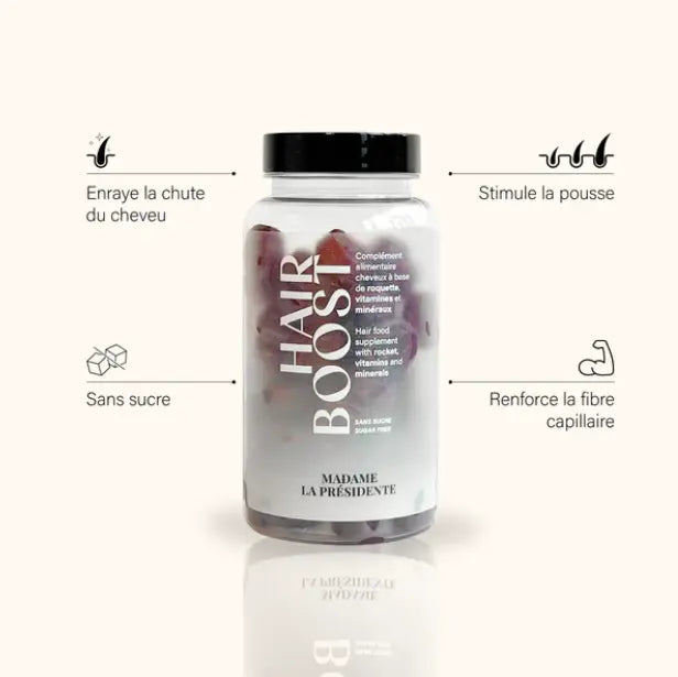Hair Boost Sugar-Free - Hair Gummies Madame La Présidente
