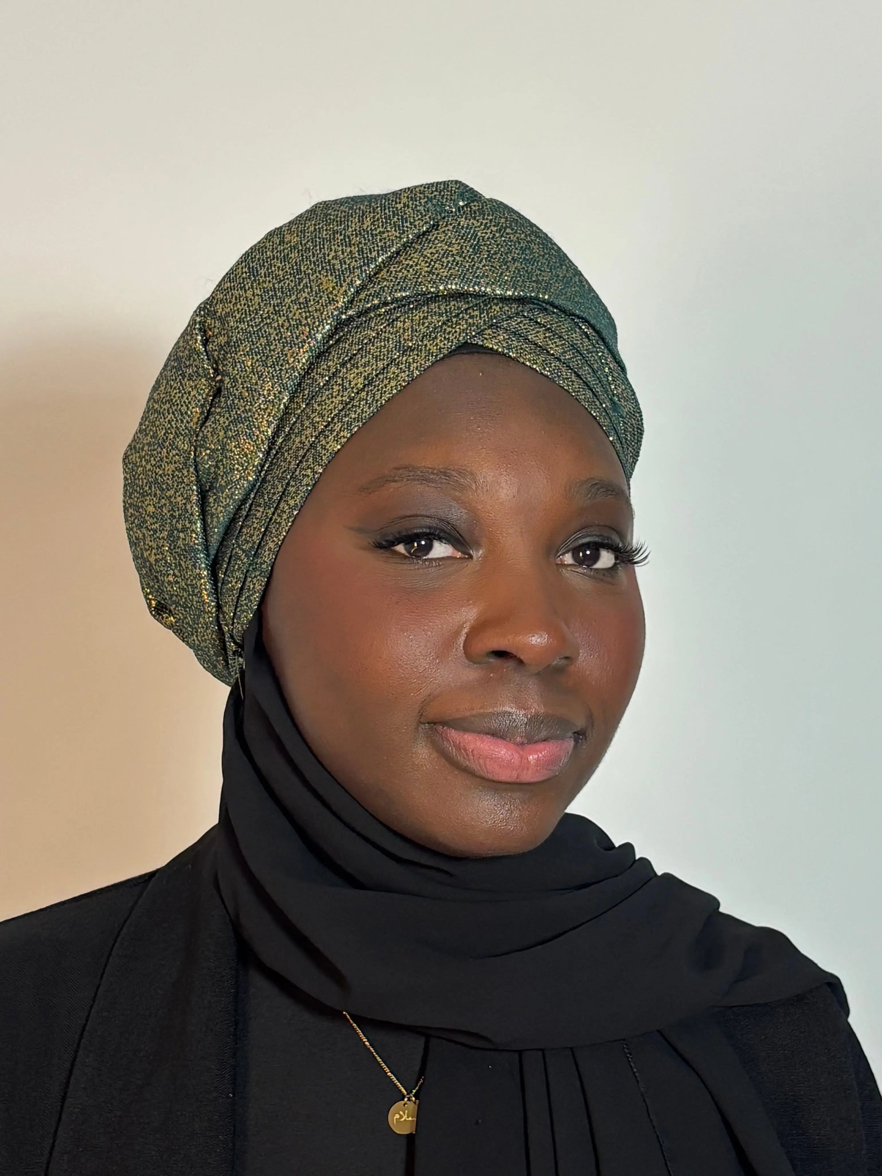 Turban minimaliste en damas MEGS