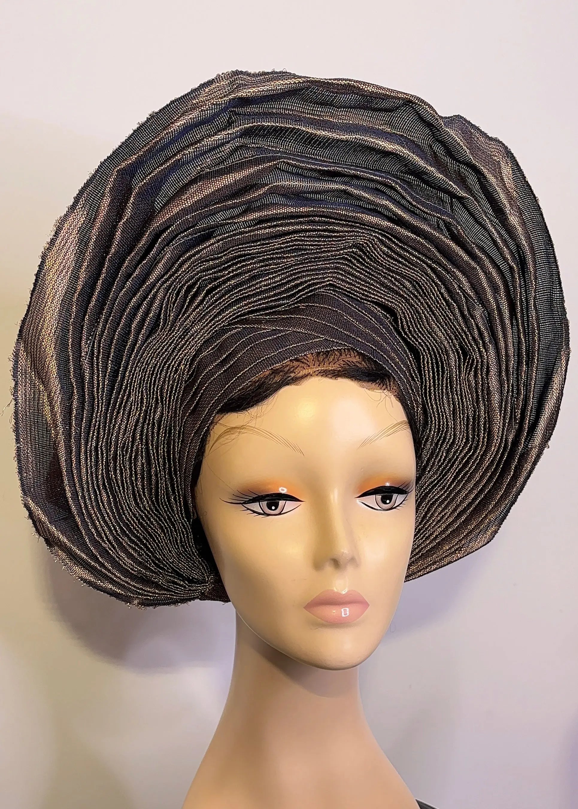 Autogele Large en Aso Oke simple MEGS
