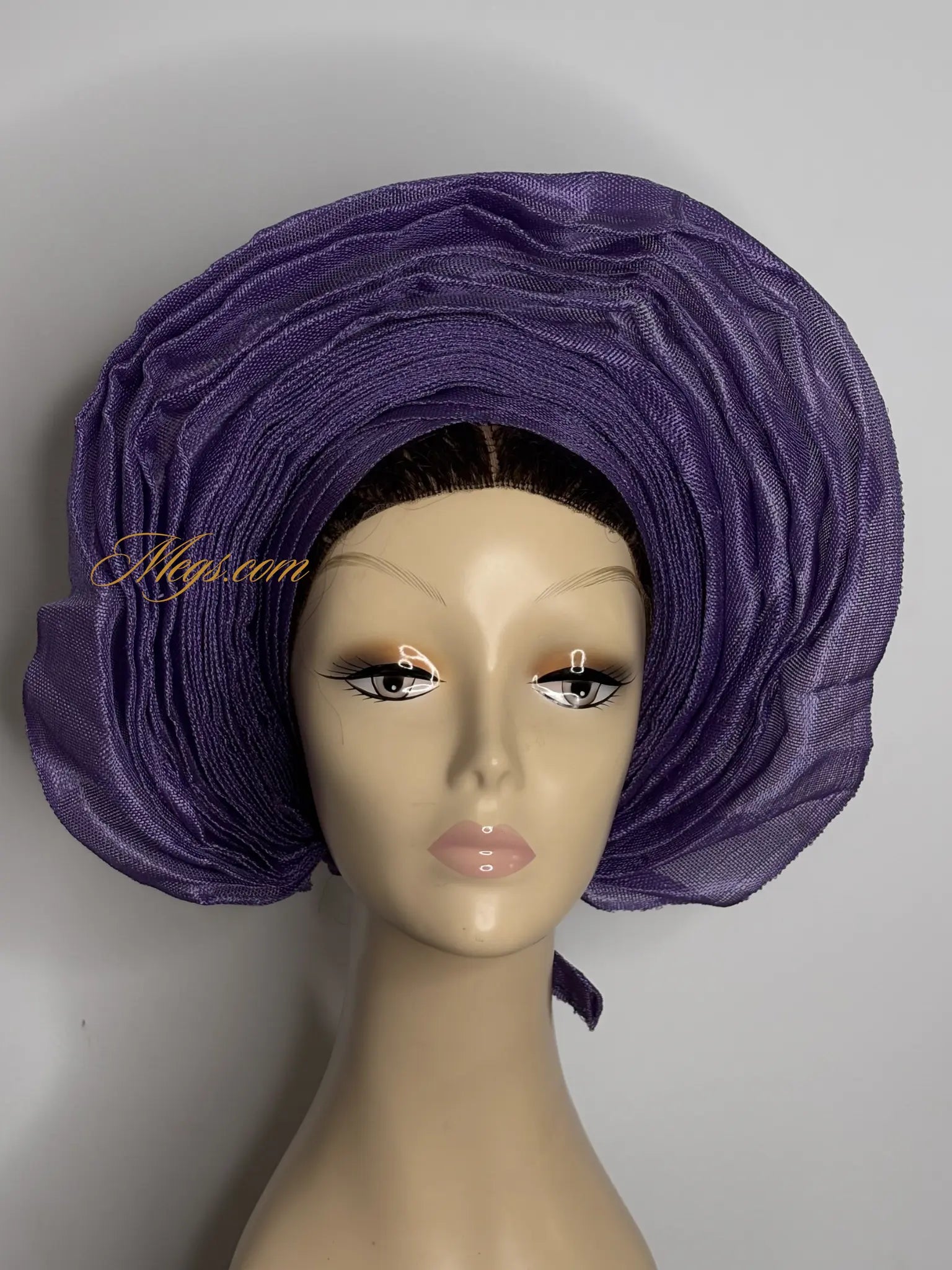Autogele Large en Aso Oke simple MEGS