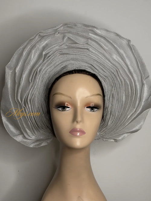 Autogele Large en Aso Oke simple MEGS