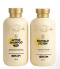 Kit lissage brésilien Premium Keratin Caviar 2x500ml