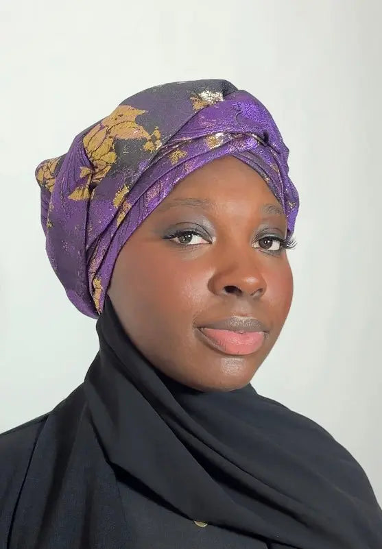 Turban minimaliste en damas MEGS