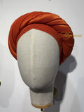 Turban classique en soie sauvage MEGS