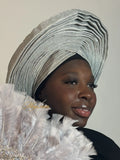 Autogele Large en Aso Oke premium MEGS