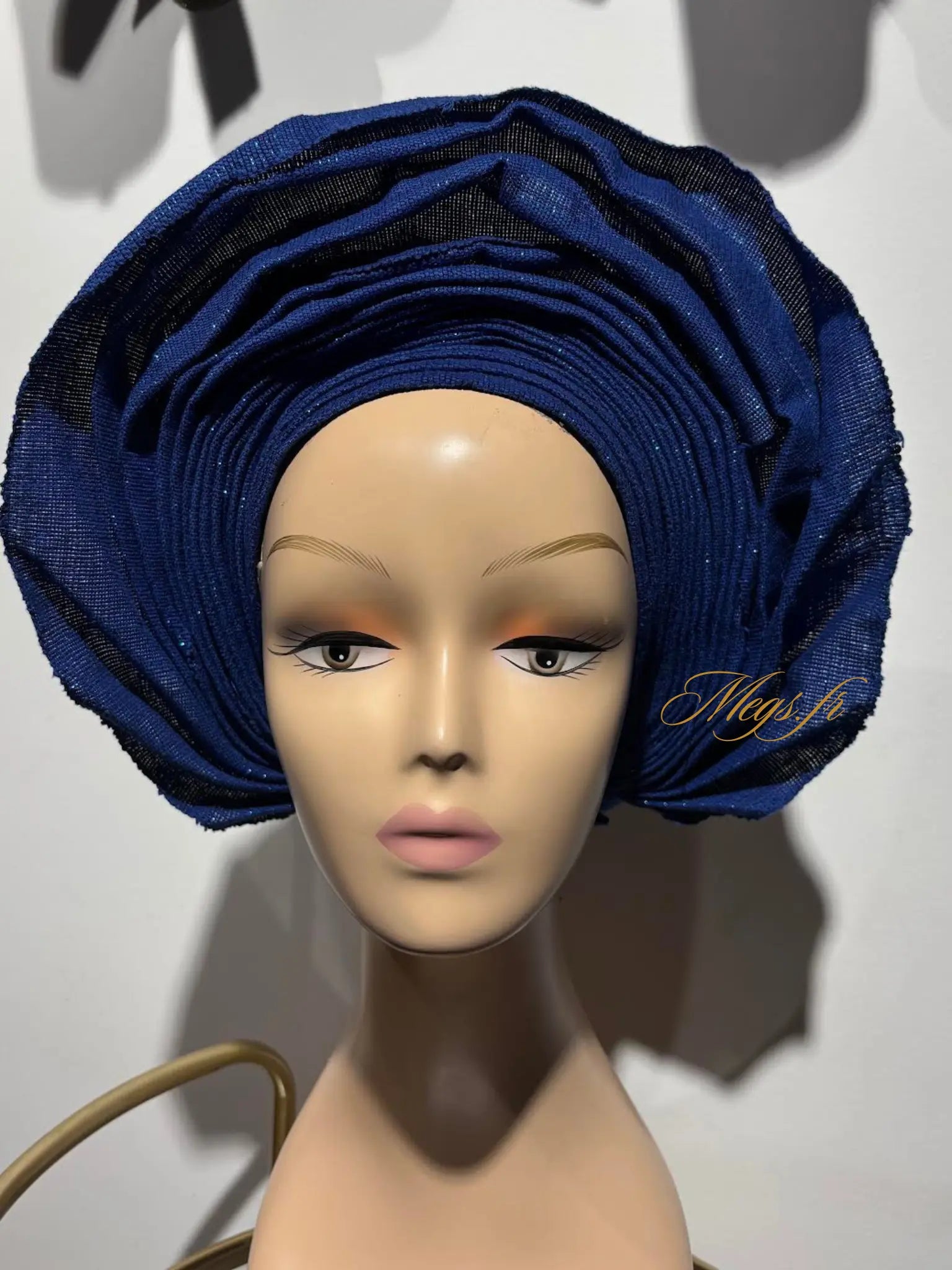 Autogele petit en Aso Oke souple MEGS