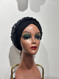 Turban strass médium