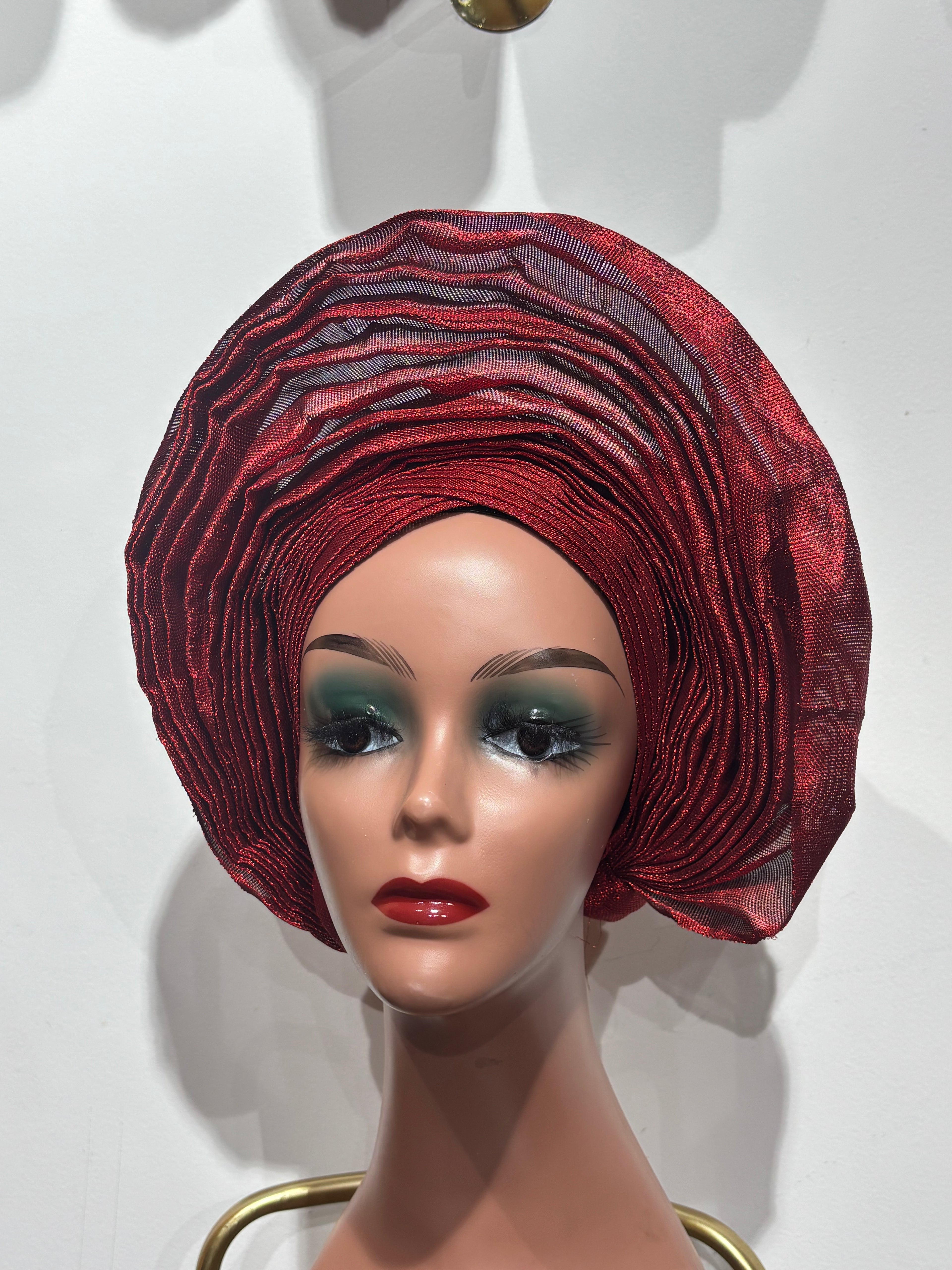 Autogele en Aso Oke simple M