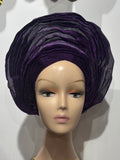 Autogele en Aso Oke simple M