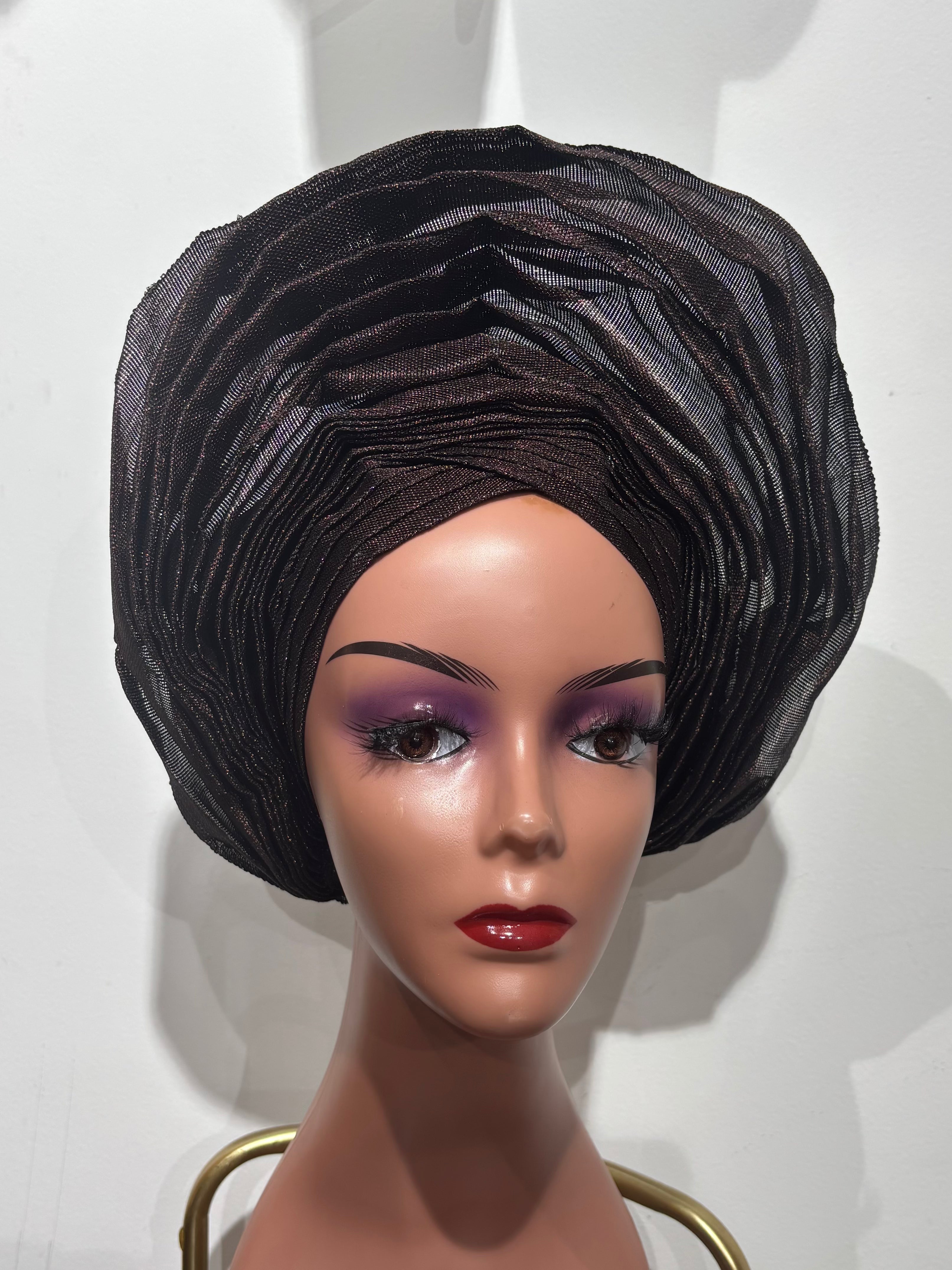 Autogele en Aso Oke simple M