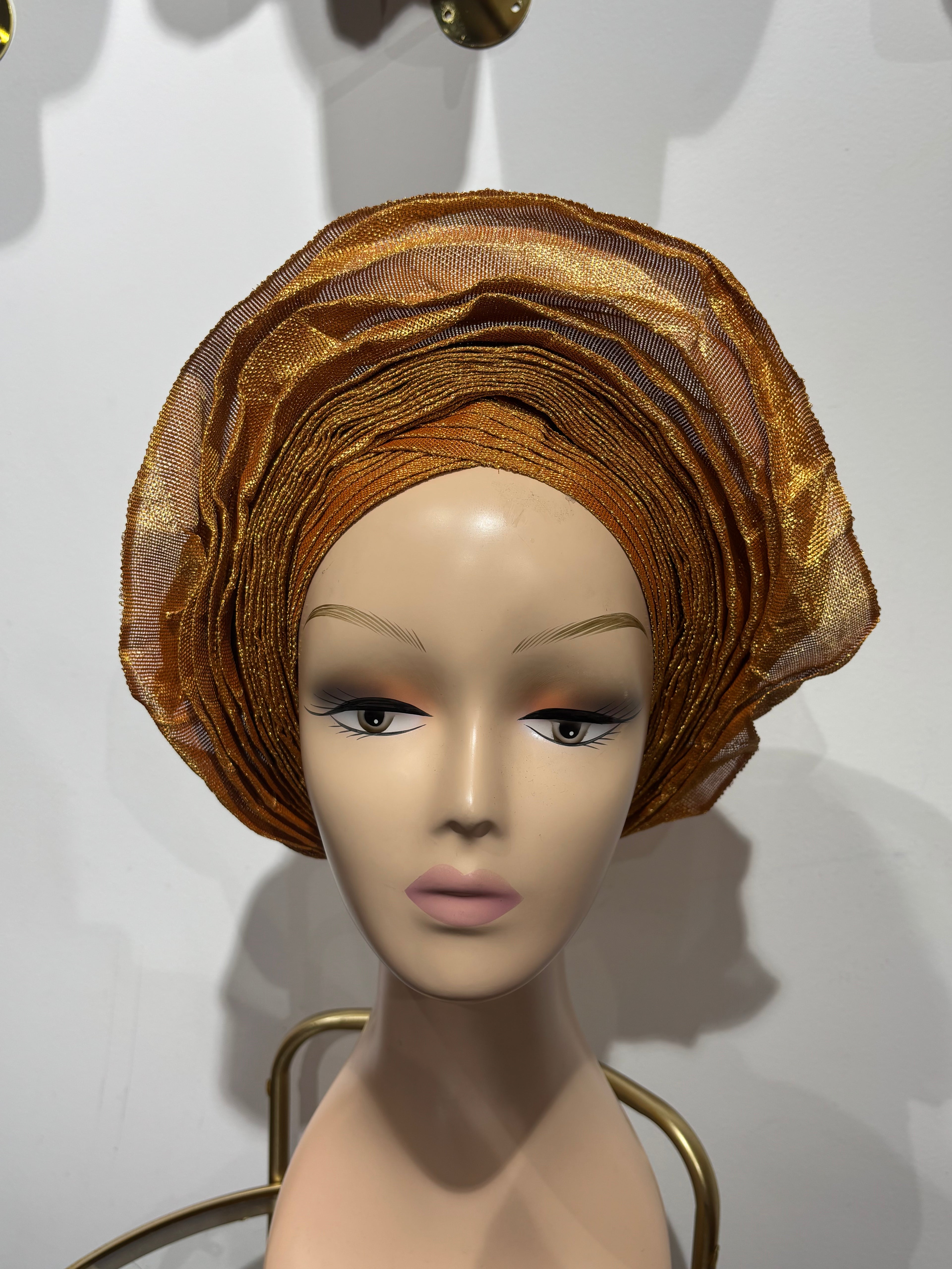 Autogele en Aso Oke simple M
