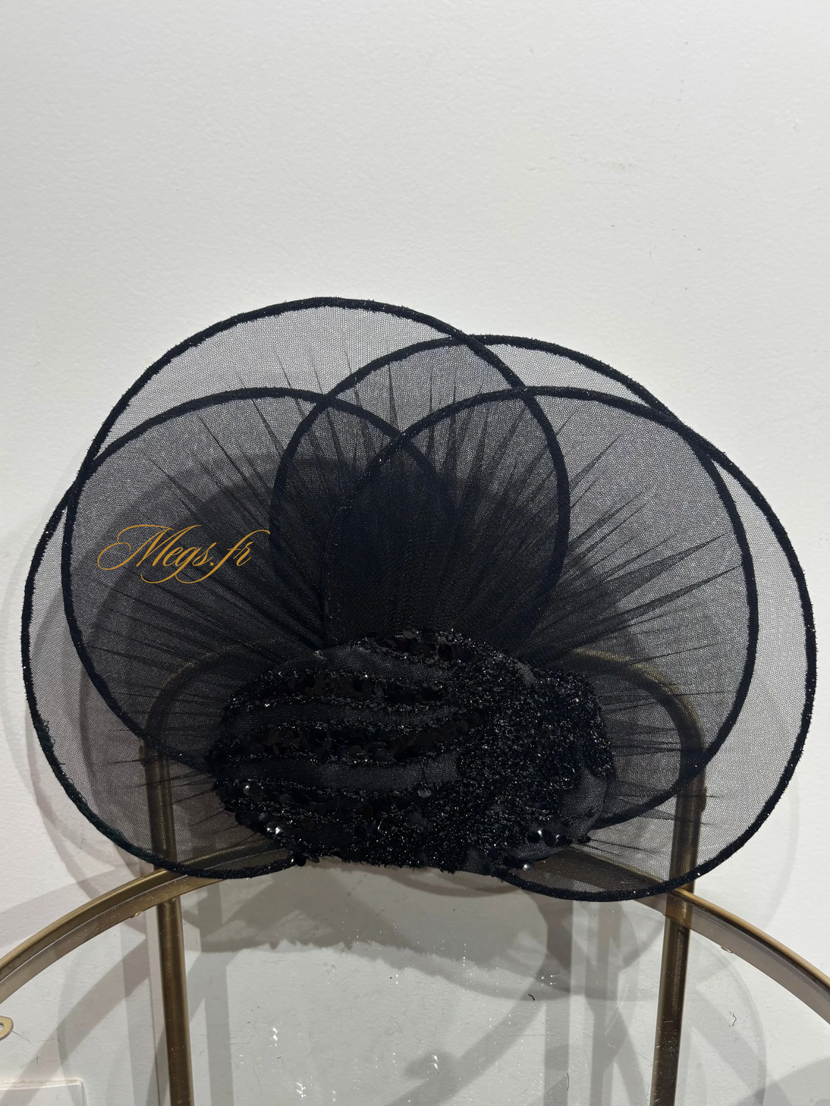 Eventail L en organza