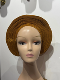 Autogele S en Aso Oke - rond moutarde