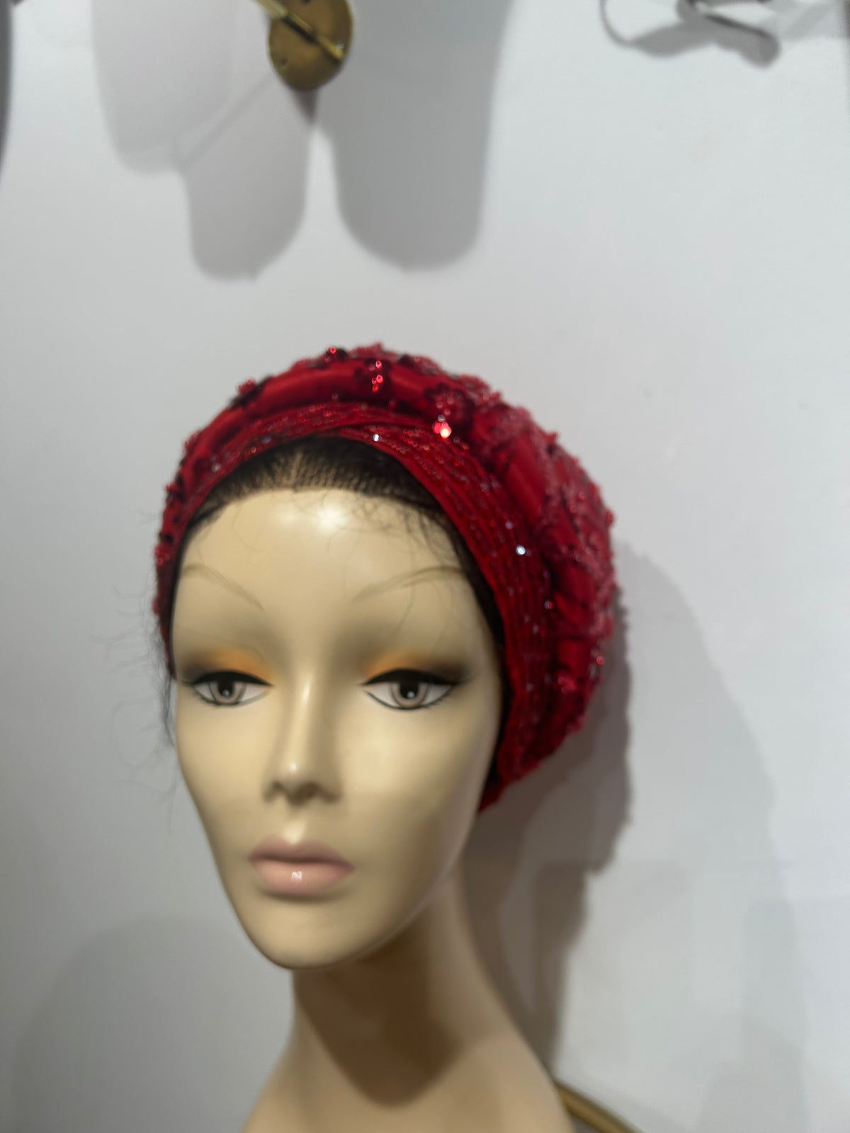Turban strass médium